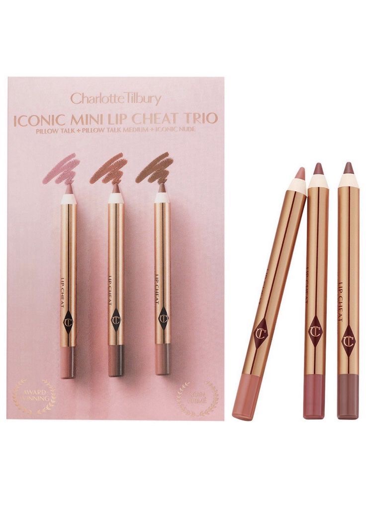 Charlotte tilbury mini lip liner trio